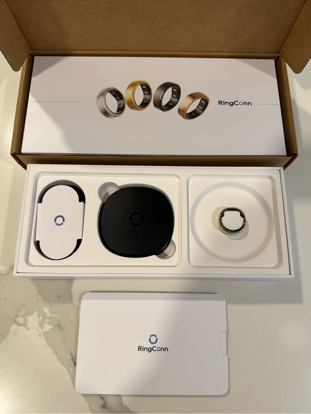 Ringconn Gen 2 gold size 10